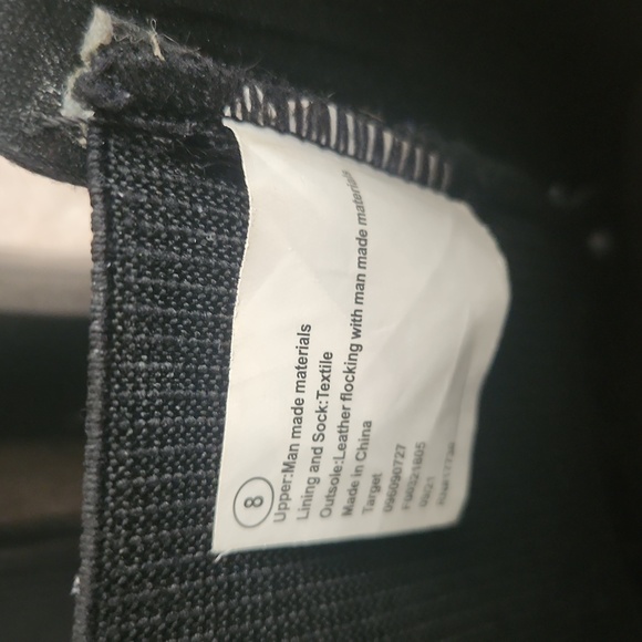 A New Day Shiny Black Women's Rain Boots - Picture 8 of 10